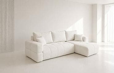 sto i stolica: Modularna ugaona Tedi garnitura sa chaise-om – minimalistički dizajn i — 2