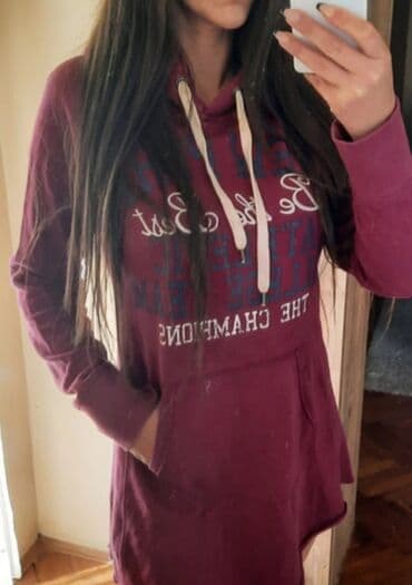 dukserice sa kragnom: 9Fashion Woman, S (EU 36), bоја - Bordo — 1