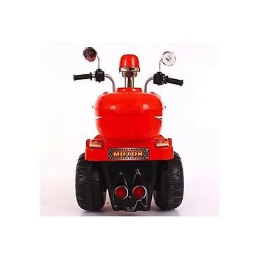 motoric za decu: Motor na akumulator Delfino Police – crveni trotočkaš za mališane do 4 — 4