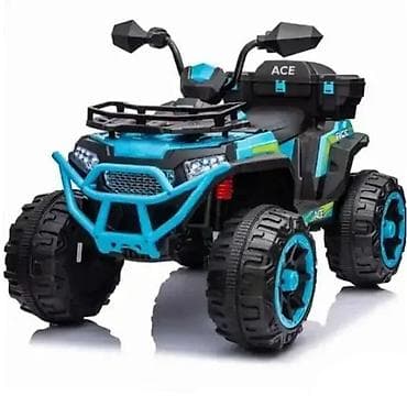 Children's Electric Cars: Dečiji motor baqi quad model 136 plavi Električni quad za jedno dete — 1