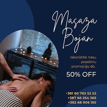 Masaza Bojan – profesionalne masaže u prijatnom, opuštajućem ambijentu