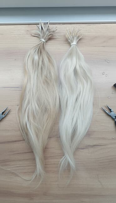 puder za volumen kose dm: Prodajem plavu prirodnu kosu, sa keratinom 170 pramenova, duzina od — 1