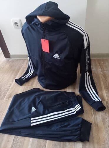 trenerke od mokre likre novi pazar: Adidas muška trenerka Novo Mokra likra Veličine l xl 2xl 3xl fb — 3
