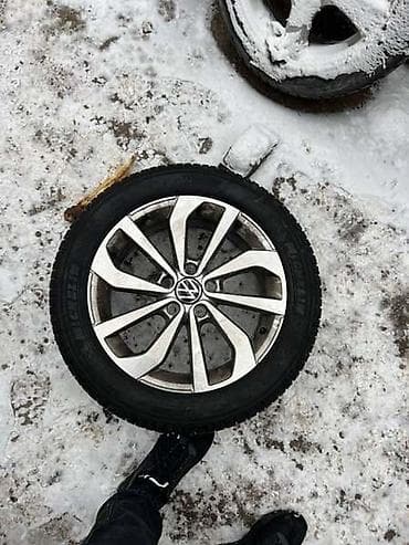 tehnička guma: ALUMINIJUMSKE FELNE 17 5 X 112 | Aluminijumske felne VW R17, stanje — 2