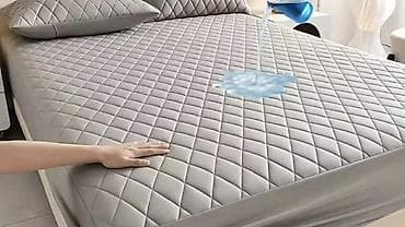 posteljina 140x220: Zaštitna navlaka za dušek – vodootporni prošiveni prekrivač gs - Sloj — 3