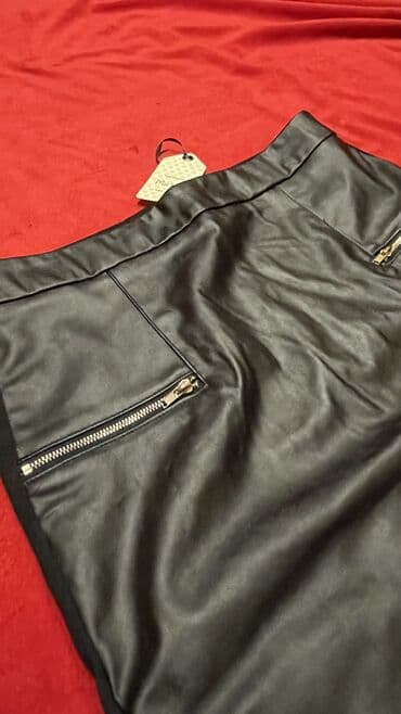 pantalone sa grejacima: M (EU 38), Mini, bоја - Crna — 12