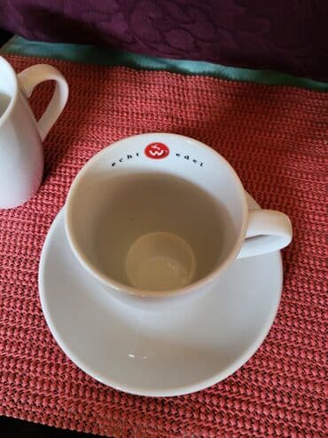 solje za caj: Solje nove,vintaz nemacke pun porcelan. Univerzalne velike — 6