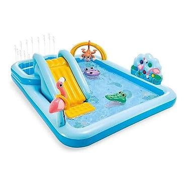intex prskalica za bazen: Dečiji bazen igraonica Avantura u Džungli 244x198x71 cm – Intex — 1