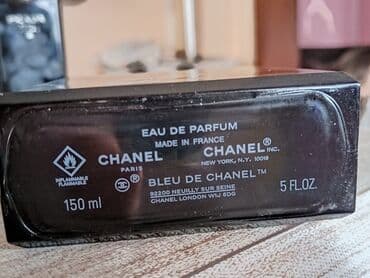 lak za kosu sa sljokicama: Muški parfem, Chanel, Original — 2