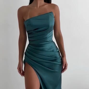h m haljine za devojcice: M (EU 38), color - Brown, Cocktail, Without sleeves — 2
