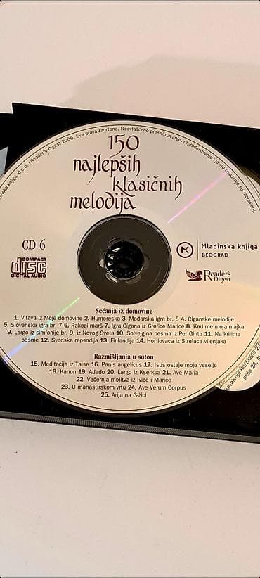 magični pingvini: ☆ Na prodaju 150 najlepših klasičnih melodija – komplet 6 CD sa — 3