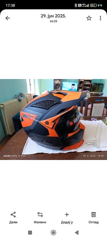 Vodeni transport: MT Helmets Streetfighter – dual-sport/motokros integralna kaciga - — 3