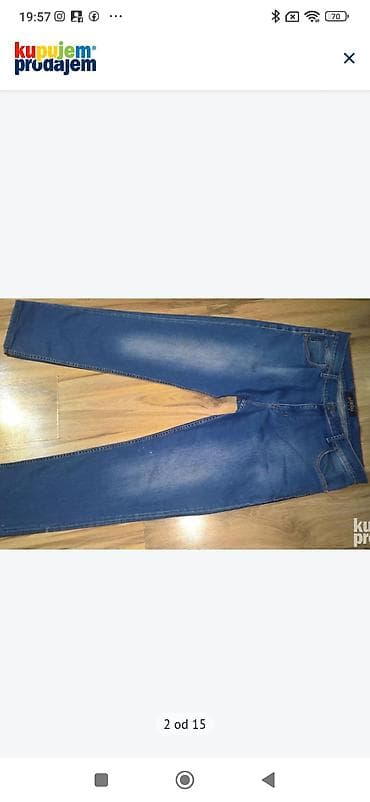 odeća za punije muškarce: Farmerke, Emporio Armani, bоја - Svetloplava — 2