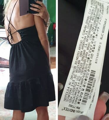 p. s. fashion kaputi: Zara S (EU 36), color - Black, With the straps — 2