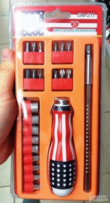 Screwdrivers: Set preciznih odvijaca sa nosacem — 1