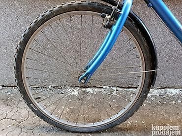 knjige za gimnaziju opsti smer: MTB 26 BLACK&WHITE – ispravan, 18 brzina, blatobrani + nosač — 4