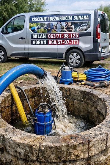 Turizam i odmor: Profesionalno čišćenje, pranje i dezinfekcija bunara – Goran i Milan — 1