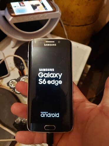 pojacala i zvucnici: Samsung Galaxy S6 Edge, 64 GB, color - Black, Fingerprint — 1