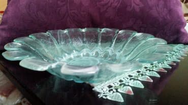 Kuhinjski setovi: Vaza nova za voce,i sl.visina. 6cm. precnik 28cm — 2