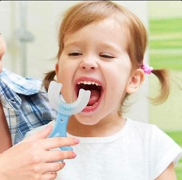 Personal Care Appliances: Kružna četkica za zube mekana za decu je dizajnirana kako bi deci — 2