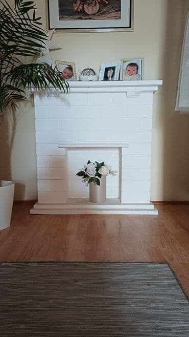 hranilice za bebe ikea: Ukrasni kamin od stirodura. Dimenzije kamina: 98x90x30 cm (Širina x — 6