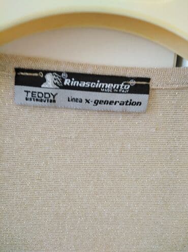bluze c a: Rinascimento, S (EU 36), Polyester, Single-colored, color - Gold — 4