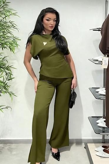 Muška obuća: ✅Damski komplet – bluzica i pantalone sa širokim nogavicama
✅3000 din — 4