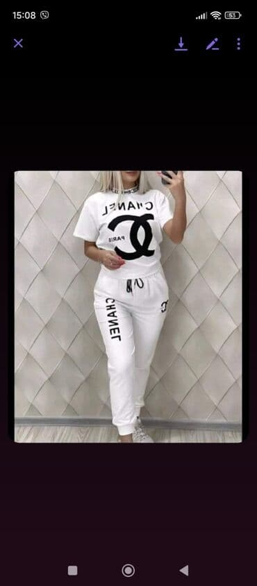 Women's Sweatsuits: L, M, S, Print, Single-colored — 2