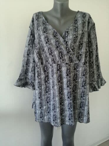 tunike haljine za plazu new yorker: Bluza QUEEN SIZE 48/50 NOVA!!! 799din Prelepa moderna i kvalitetna — 1