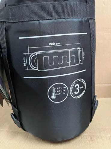 lektire za 6 razred 2022: #2796 Vreća za spavanje 220x76cm; Dostupno u dve boje: Sivoj i SMB — 6
