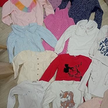 mayoral jakne za devojcice: Paket dečijih majica i džempera – za devojčice - Više od 15 komada — 4