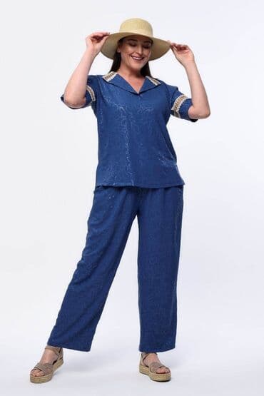 ženski kompleti za punije: ***Hit kompleti za punije dame cena 3600 Pamuk viskoza elastin Siri — 1