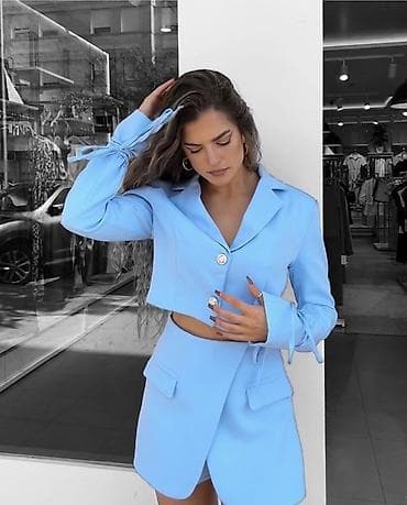 tople pantalone: 🔥Top ženski komplet – krojeni kratki sako i šorts/mini suknja ✅3000 — 9