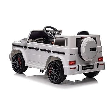 Mercedes AMG G63L – Beli – Auto na akumulator za decu Šifra