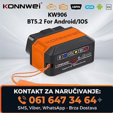 broj motora golf 2: Novo - Konnwei KW906 Bluetooth OBD2 Auto dijagnostika ✅ Bluetooth 5.2 — 2
