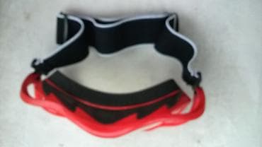 Ostali proizvodi za sport i razonodu: Ski naočare Racing CRVENE velike 22, 5, a staklo 17, 5 cm.BEZ KUTIJE — 2