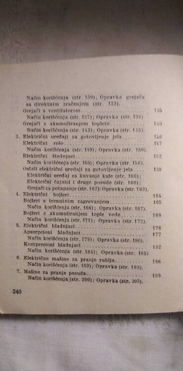 knjiga za mame: Knjiga:Korišćenje i opravka električnih aparata za domaćinstvo 1981 — 7