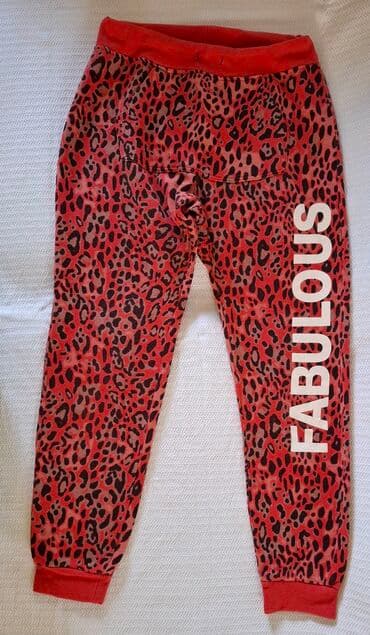 h m crop top: M (EU 38), Leopard, krokodil, zebra, bоја - Crvena — 1