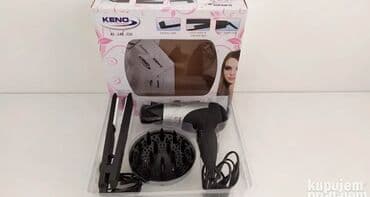 gorenje garancija: Fen + pegla za kosu 1600w - AKCIJA Fen za kosu Snaga: 2100 W; Napon — 1