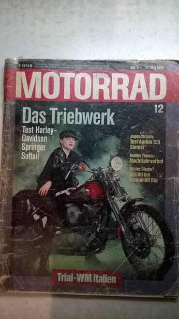 ubice mog oca 1: Casopisi motorrad o motorima 10 kom, brojevi: 14/1981,18/83 — 10
