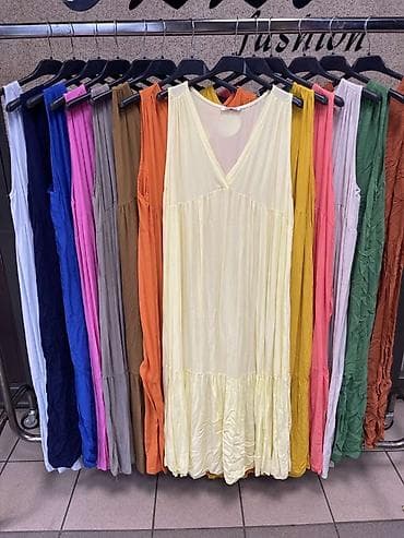 bodi bez rukava: Duga letnja haljina bez rukava sa V-izrezom

1900 din
S M L Xl — 2