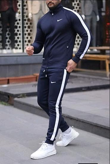 Muška odeća: Komplet, Nike, bоја - Šareno, Likra — 3