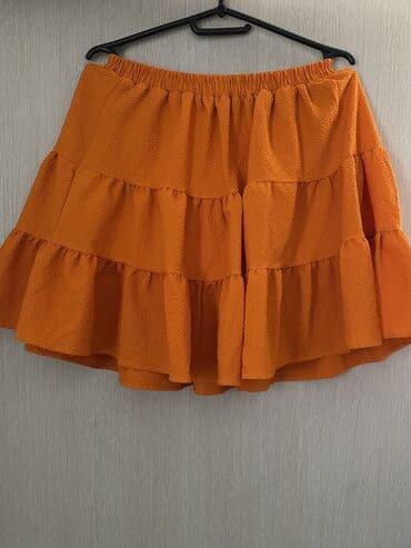 minđuše sa biserima: M (EU 38), Mini, color - Orange — 1