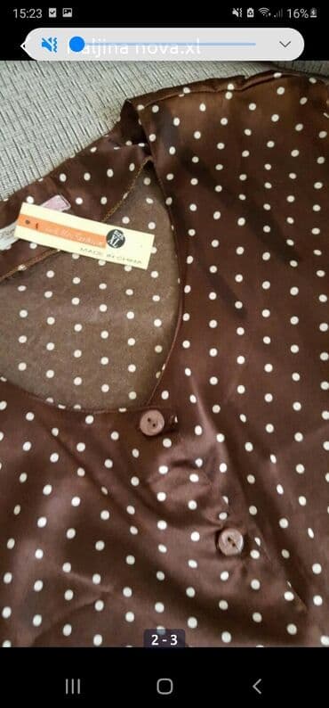 Women's Clothing: Haljina kao nova. duga. vrl. Xl. haljina je od satena. prelepa. polu — 3