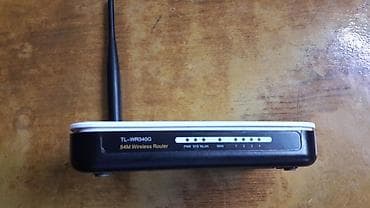 Video Games & Consoles: Wireless xDSL Router TP-Link TL-WR340G	 		 Proizvodac : TP-Link Model — 3