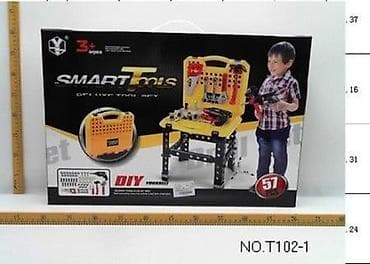 srebrne alke sa cirkonima: Smart Tools set alata za igru – šifra proizvoda: 22 Set alata za male — 1