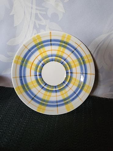 Solje nove iz 80ih.god.rucno oslikane pa glazirane Blue Elephant — 10