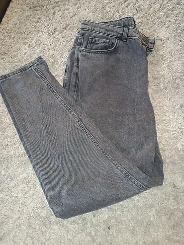jeans novi pazar: Mom fit teksas pantalone (farmerke), klasičan kroj sa ravnom — 2