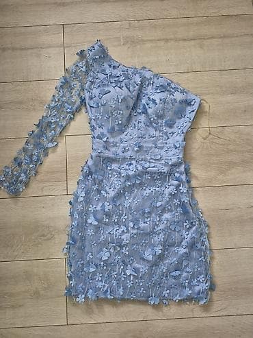 bershka odeca: Elegantna asimetrična mini haljina – Bellavita, veličina S - Boja — 1