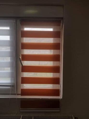 zavjese na oklagiju: Zebra zavese, sistem kacenja na okvir prozora bez busenja 50x200cm - — 3